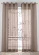 Gardine aus leichtem Voile (1er Pack), bonprix