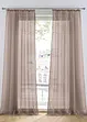 Gardine aus leichtem Voile (1er Pack), bonprix