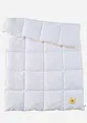 Couette microfibre effet duvet avec fleur brodée, medium, bonprix
