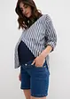 Umstandsjeansshorts aus Baumwoll- Stretchdenim, bonprix