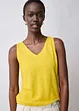 Leinen-Tanktop, bonprix