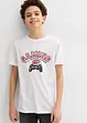 Lot de 2 t-shirts 100% coton, bonprix