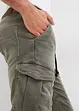 Bermuda en molleton aspect jean, Regular, bonprix