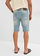 Stretch-Jeans-Bermuda mit verstärktem Schritt, Regular Fit, bonprix