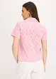 Modische Lochstickerei-Bluse, bonprix