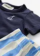 Shirt und kurze Hose aus reiner Bio-Baumwolle (2-tlg.Set), bonprix