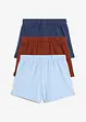 Lot de 3 shorts bébé en jersey 100% coton, bonprix