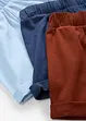 Lot de 3 shorts bébé en jersey 100% coton, bonprix
