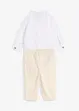 Body chemise et pantalon chino 100% coton (ens. 2 pces), bonprix