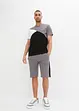 T-shirt et bermuda sweat (ens. 2 pces), bonprix