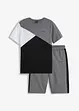 T-shirt et bermuda sweat (ens. 2 pces), bonprix