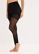 Legging sculptant anti-frottement avec finitions élastiquées et polyamide rafraîchissant 30den, bonprix