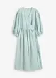 Wickelkleid  aus Strukturmaterial, bonprix