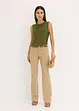 Pantalon extensible, bootcut, bonprix