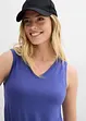 Top long en viscose mélangée, bonprix