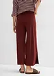 Pantalon en jersey à taille élastiquée, bonprix