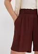 Short en viscose à taille élastiquée, bonprix