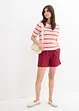 Short paper bag en lin, bonprix
