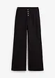 Pantalon palazzo en lin mélangé, bonprix