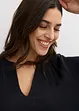 Oversize-Bluse aus Musselin, bonprix