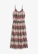 Robe imprimée à fines bretelles, bonprix