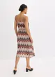 Robe imprimée à fines bretelles, bonprix