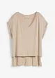 Oversized-Shirt aus fließendem Viskose-Mix, bonprix