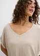 Oversized-Shirt aus fließendem Viskose-Mix, bonprix