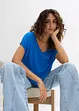 Oversized-Shirt aus fließendem Viskose-Mix, bonprix