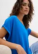 Oversized-Shirt aus fließendem Viskose-Mix, bonprix