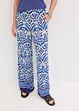 Pantalon en jersey viscose imprimé, bonprix