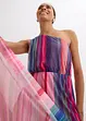 One-Shoulder-Kleid aus softem Mesh, bonprix