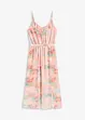 Robe à fines bretelles et volant, bonprix