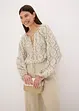 Blouse imprimée en viscose mélangée, bonprix