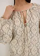 Blouse imprimée en viscose mélangée, bonprix