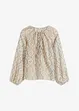 Blouse imprimée en viscose mélangée, bonprix