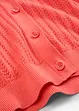 Gilet en maille ajourée avec lin, bonprix