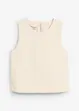 Blouse sans manches en lin mélangé rafraîchissant, bonprix