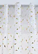 Gardine mit recyceltem Polyester mit Glanzdruck (1er Pack), bonprix
