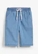 Schlupf Stretch-Jeans-Bermuda, Regular Fit, bonprix