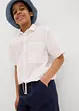 Short Regular à taille élastiquée en lin mélangé léger, bonprix