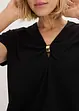 Shirt mit dekorativem Ring, bonprix