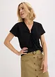 Shirt mit dekorativem Ring, bonprix