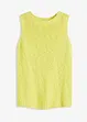 Top en maille coton texturée, bonprix