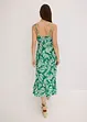 Robe imprimée à fines bretelles, bonprix