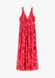 Robe longue en doux mesh imprimé, bonprix