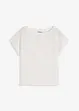 T-shirt à broderies anglaises, bonprix