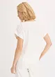 T-shirt à broderies anglaises, bonprix