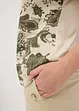 T-shirt imprimé paisley avec un galon de dentelle, bonprix
