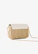 Sac à bandoulière aspect paille, bonprix